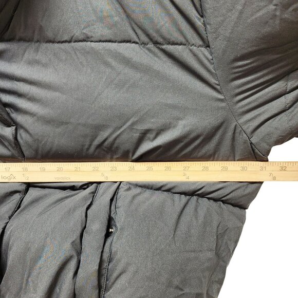 Black Puffer Jacket Size 5X Plus Size Womens Outerwear Warm Cozy Winter Coat - Picture 5 of 10